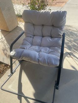 Papasan rocking chair with comfy Cushion