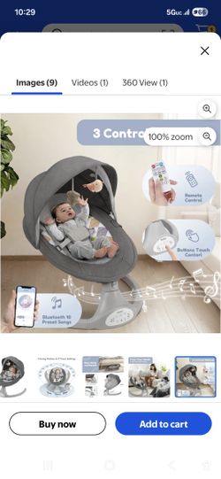 Multi Function Electric Swing, BIOBY brand, GREY color