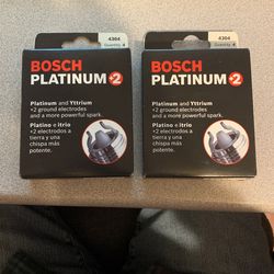 Bosch 4304 Platinum Spark Plugs. 2 Packs Of 4