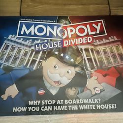 Monopoly House Divided Board Game (sealed)