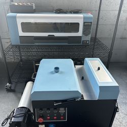 Dtf Printer with oven shaker