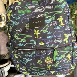 State  Dino backpack 