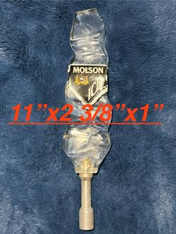 MOLSON ICE tap handle.
