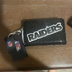 Brand New Raiders Sparkly NFL Wallet Loungfly