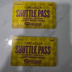 Coachella Shuttle zpasses
