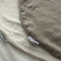 Snuggle Me Organic Covers 2 Colors Available ( Natural & Birch) 