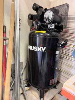 80 Gal air compressor Husky