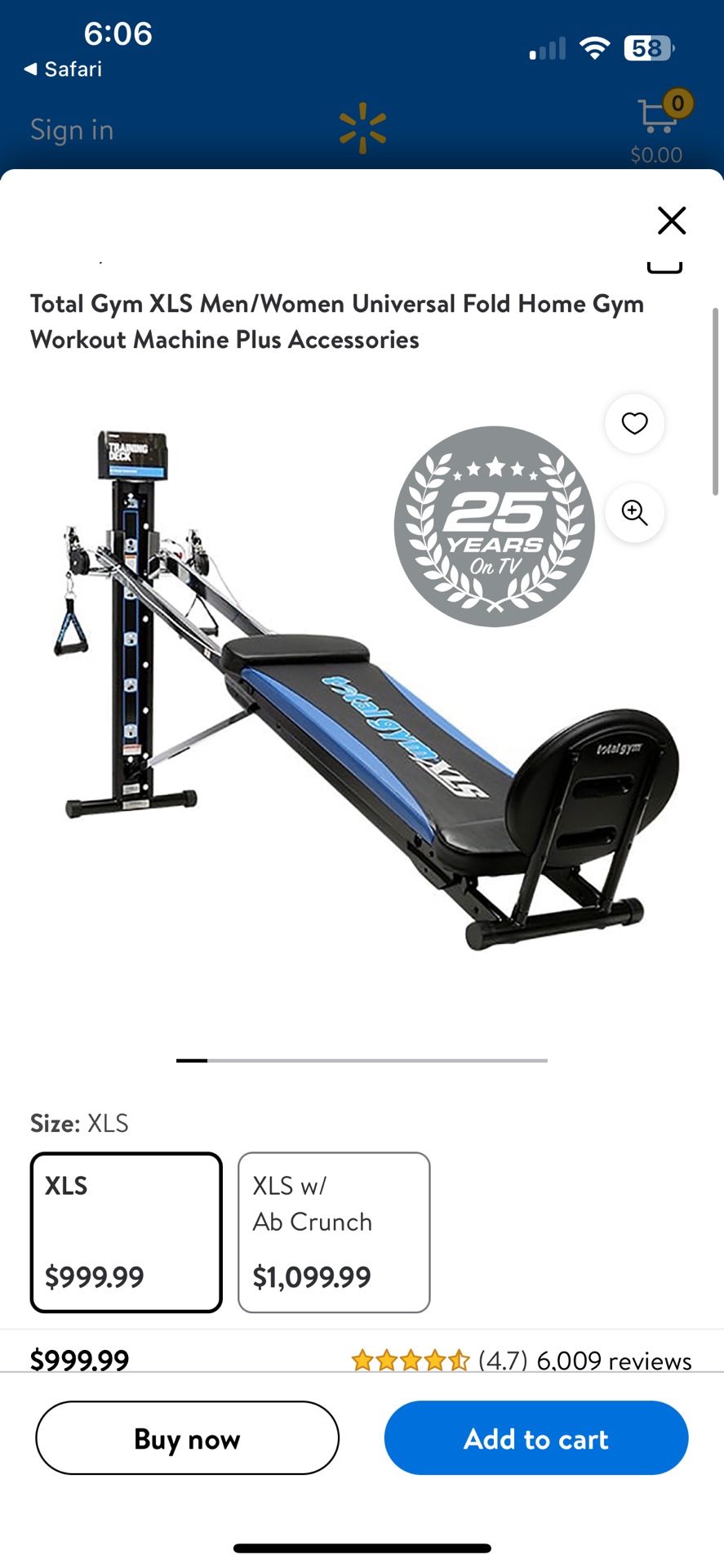 Total Gym XLS With all Attachment Never Been Used