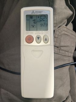 Mistubishi mini split remote