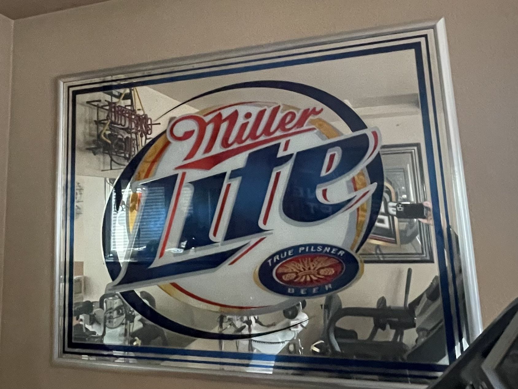 Vintage Miller Lite Mirror