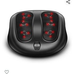 Masajeador de pies mediante calor, máquina de masaje mediante calor generado por electricidad, para fascitis plantar, función de calor infrarrojo 