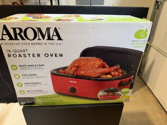 AROMA 18-Quart Roaster Oven