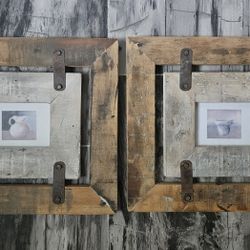 Solid Wood Picture Frame Set