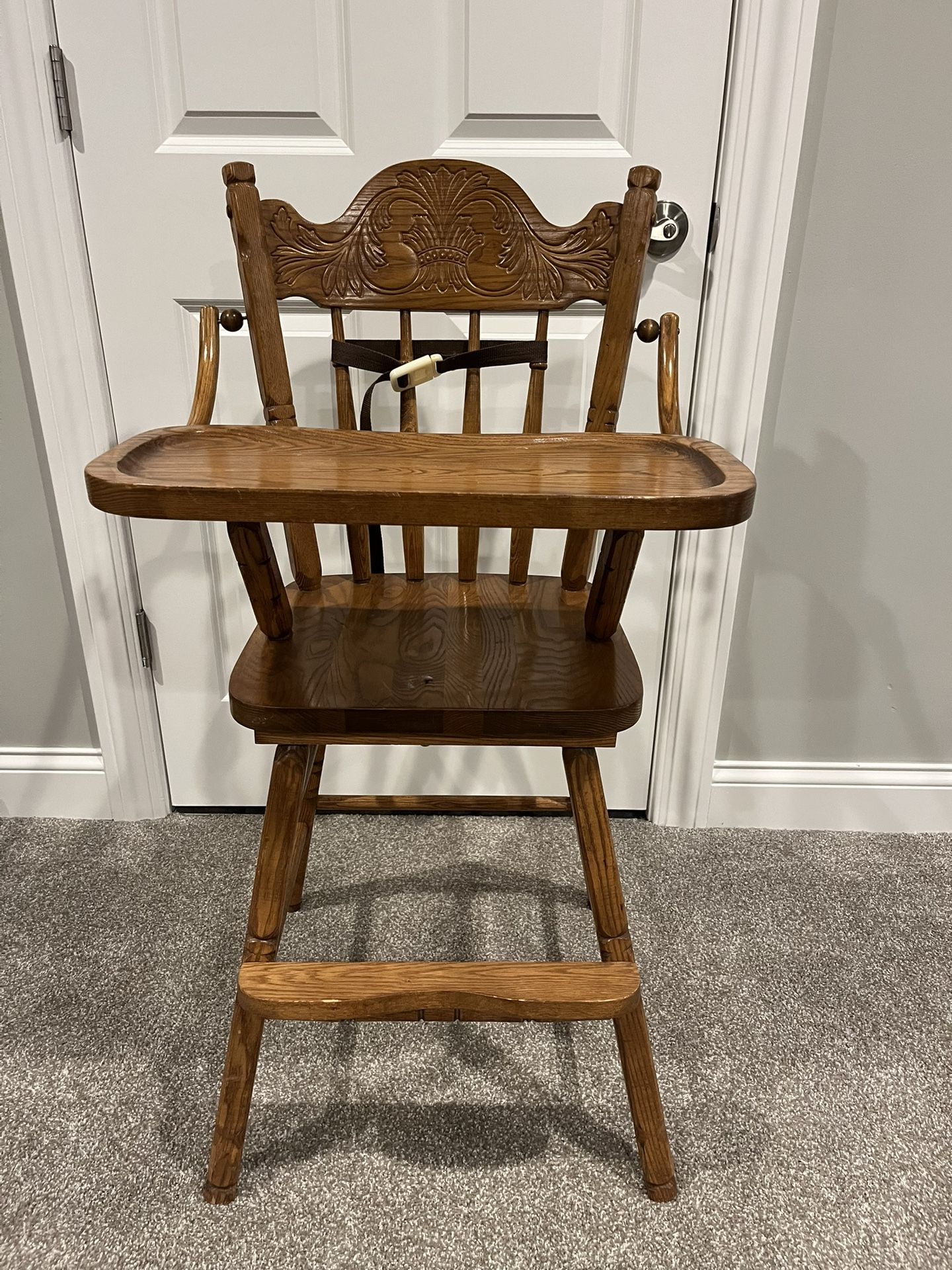 Oak High chair