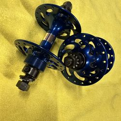 Crupi Bmx Hubs 36 Hole GT Vintage Blue