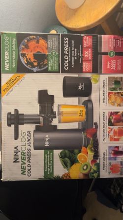Ninja never clog juicer