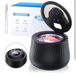 Brand: KINTLE Ultrasonic Retainer Cleaner Machine- 45kHz Denture Cleaner, 200ML Dental Cleaning Pod for Aligners, Mouth Night Guards, Toothbrush Heads