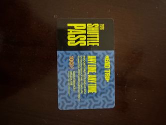 2026 headtrip shuttle pass only
