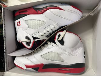 Fire red Jordan 5s