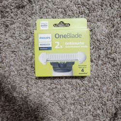 NEW Philips Norelco OneBlade Intimate Replacement Blades - 2 Pack