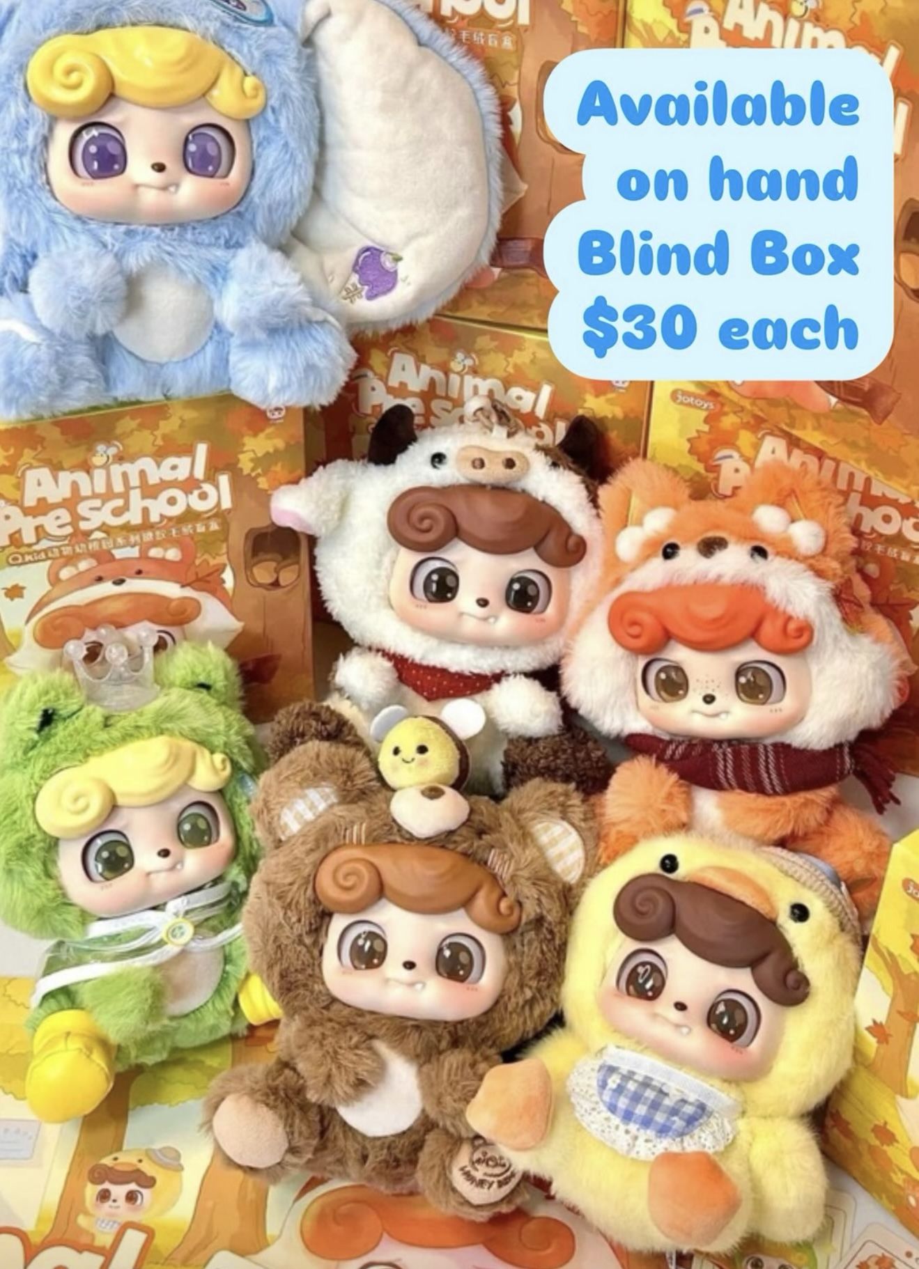 Animal preschool Blind Box