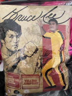 Bruce Lee Yellow Jumpsuit Costume