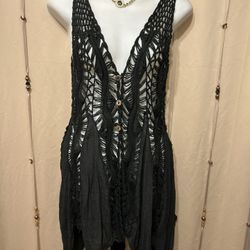 Woman’s Knitted/Lace Vest