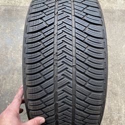 1) 235/40/19 Michelin Pilot Alpin Tire.  Came off a Porsche Cayman   Tread is in Great condition with 12/32  DOT 3918  $150 for ONE  I carry other siz Thumbnail
