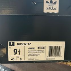 Adidas Busenitz US 9.5 G48060 - Brand New