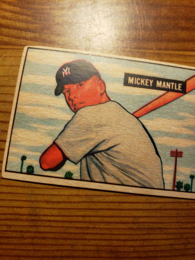 Mickey Mantle Card 253 The 1951 Series 