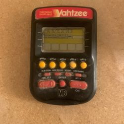 Yahtzee handheld game