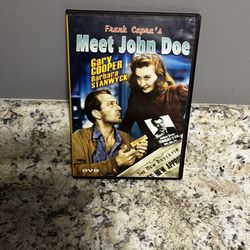 Meet John Doe  DVD