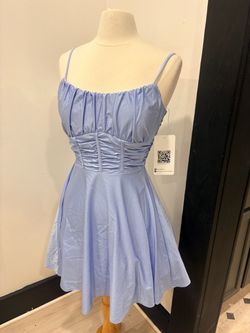 Woman’s silk dress