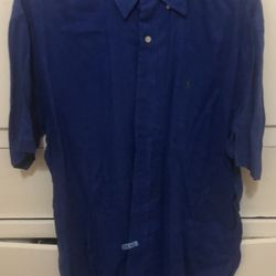 Polo By Ralph Lauren Mens Size Medium Shirt