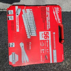 Milwaukee 56pc socket set