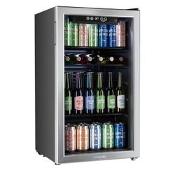 Refrigerator and Cooler - 120 Can Mini Fridge