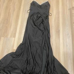 Prom Dress , “Black “  Size (medium)