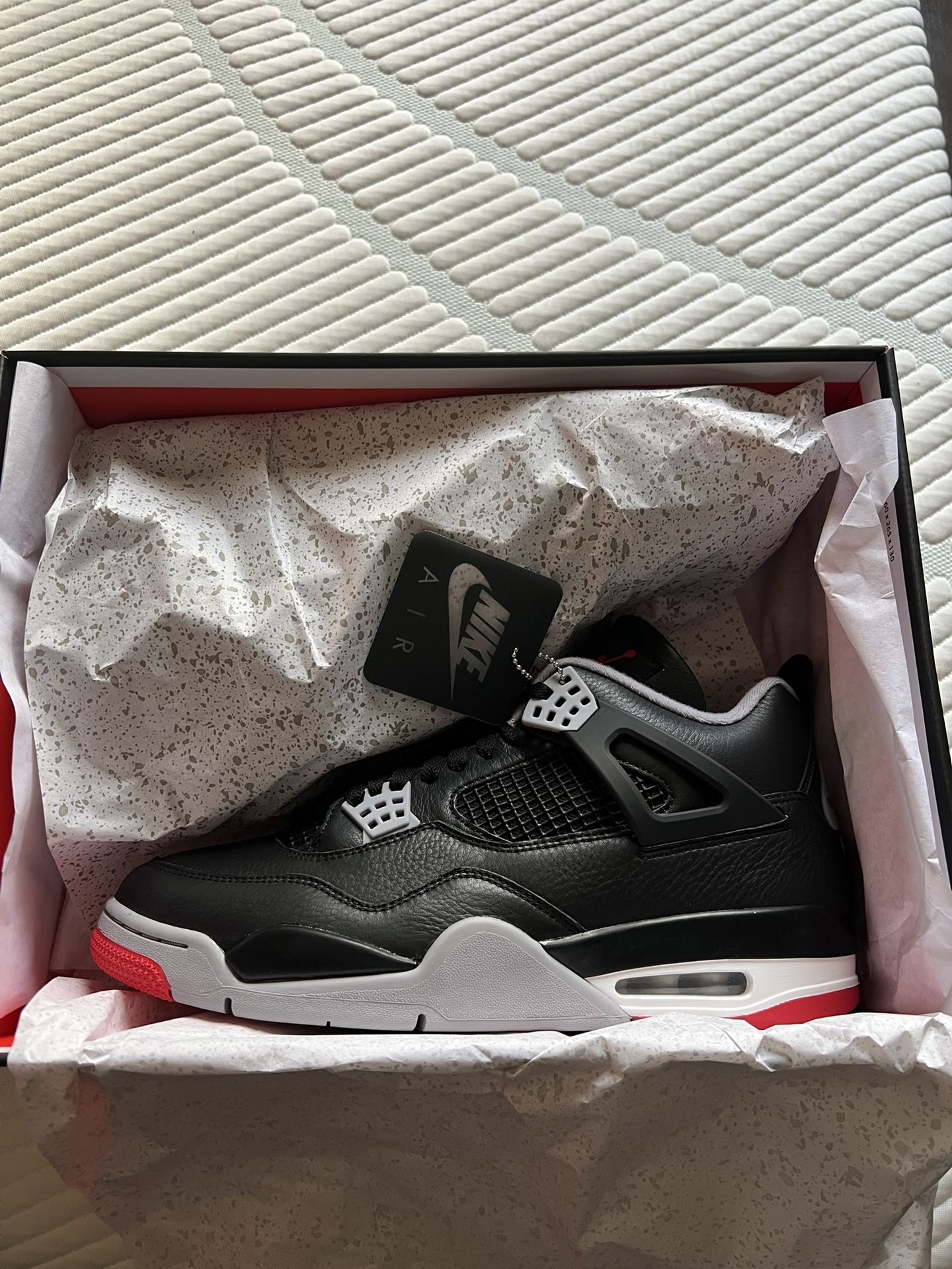 Jordan 4 Reimagined Bred Size 12