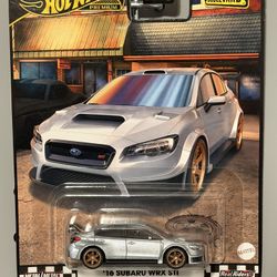Hotwheels Premium Boulevard 2016 Subaru WRX STI