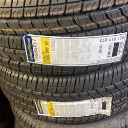 255/65/17 Goodyear Wrangler Territory