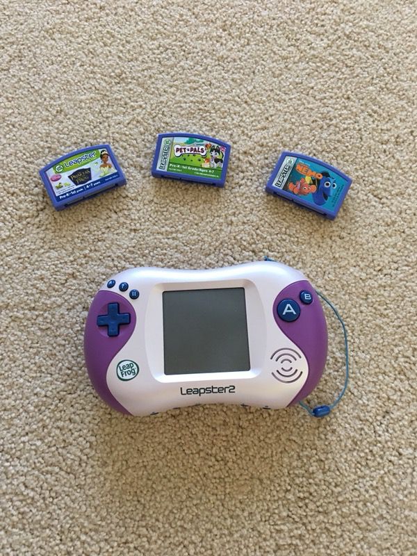 Leap Frog Leapster 2 with 3 games
