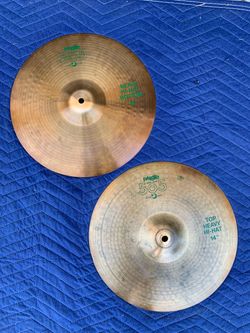 Paiste 505 Series 14” Hi Hat Drum Cymbals