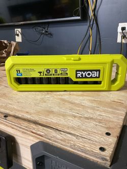 RYOBI 11 Pc Deep Impact Socket Set Metric - LINK Case, New