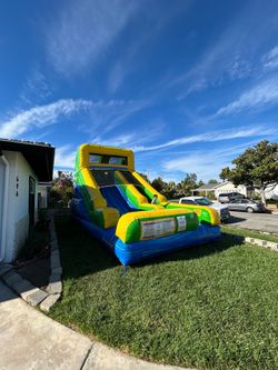 22’ Ninja jump Water Slide