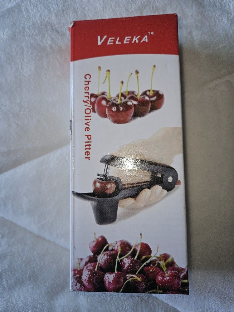 Cherry/Olive Pitter Tool, Cherry/Olive Pit Remover/Corer (Green)