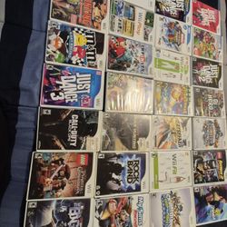 Lot Of Nintendo Wii Games 