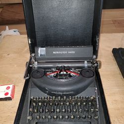 Remington Rand Antique Typewriter 