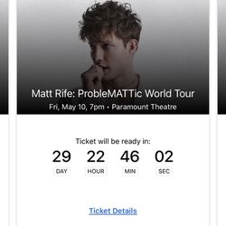 Matt Rife: ProbleMATTic World Tour Tickets - Seattle