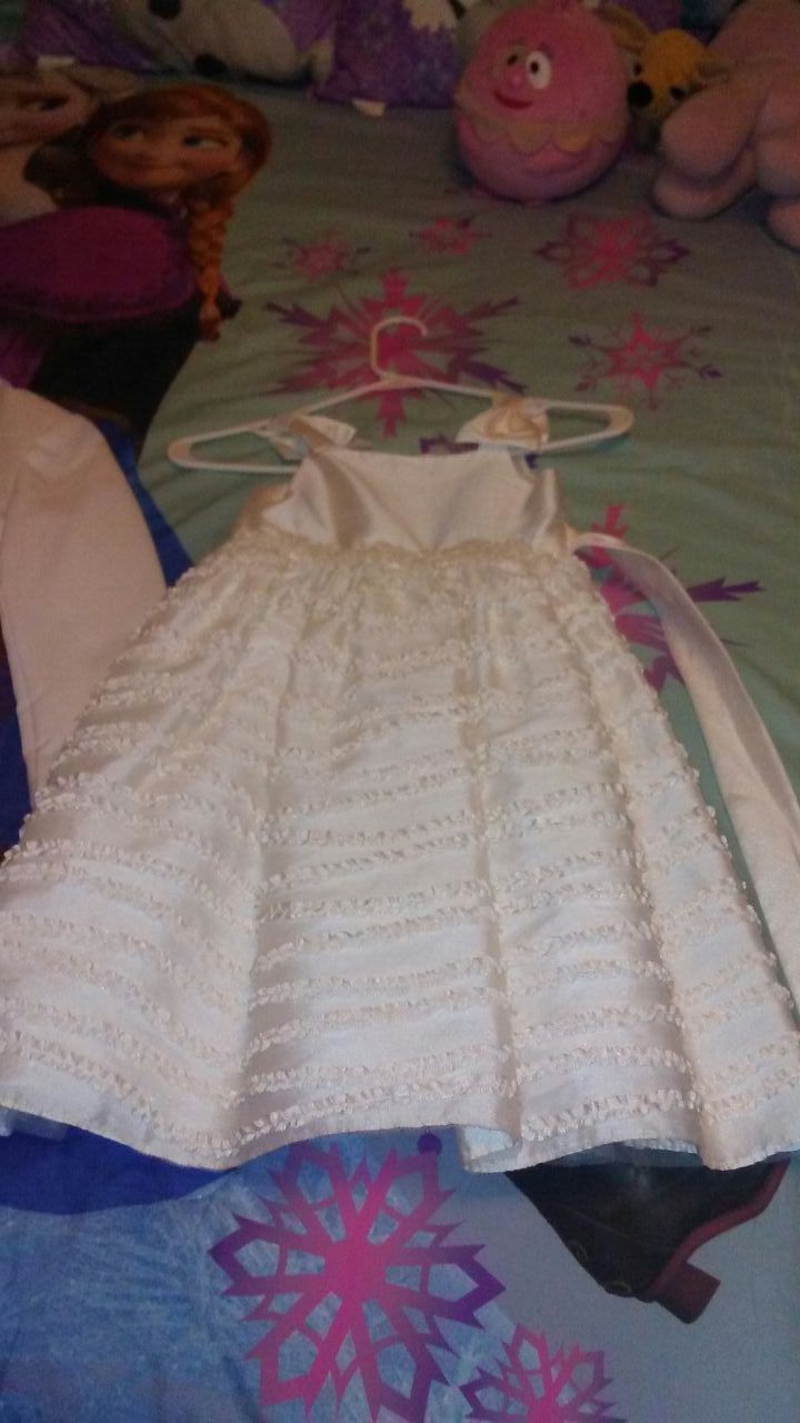 Vestido blanco de bautizo
