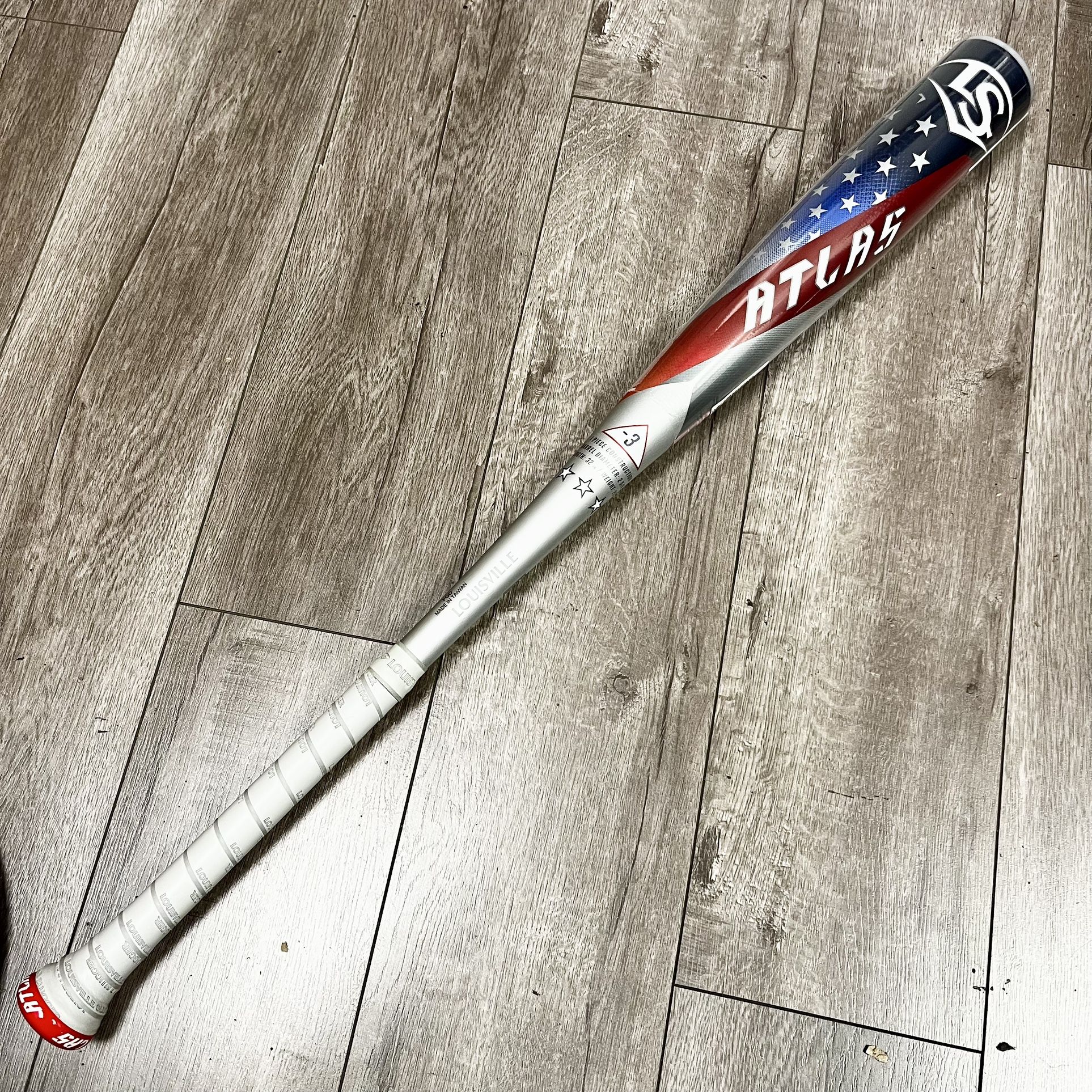 ⚾️ 2025 Atlas Patriot 32" / 29 oz (-3) Limited Edition BBCOR Adult Baseball Bat- The Dugout